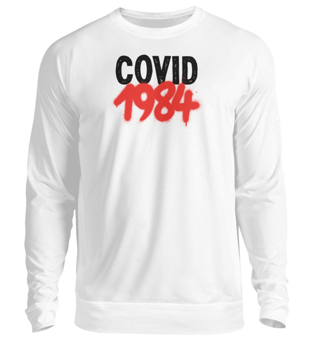 SWEATER MÄDELS • COVID 1984 - HELL - Unisex Pullover-HARLEKINSHOP