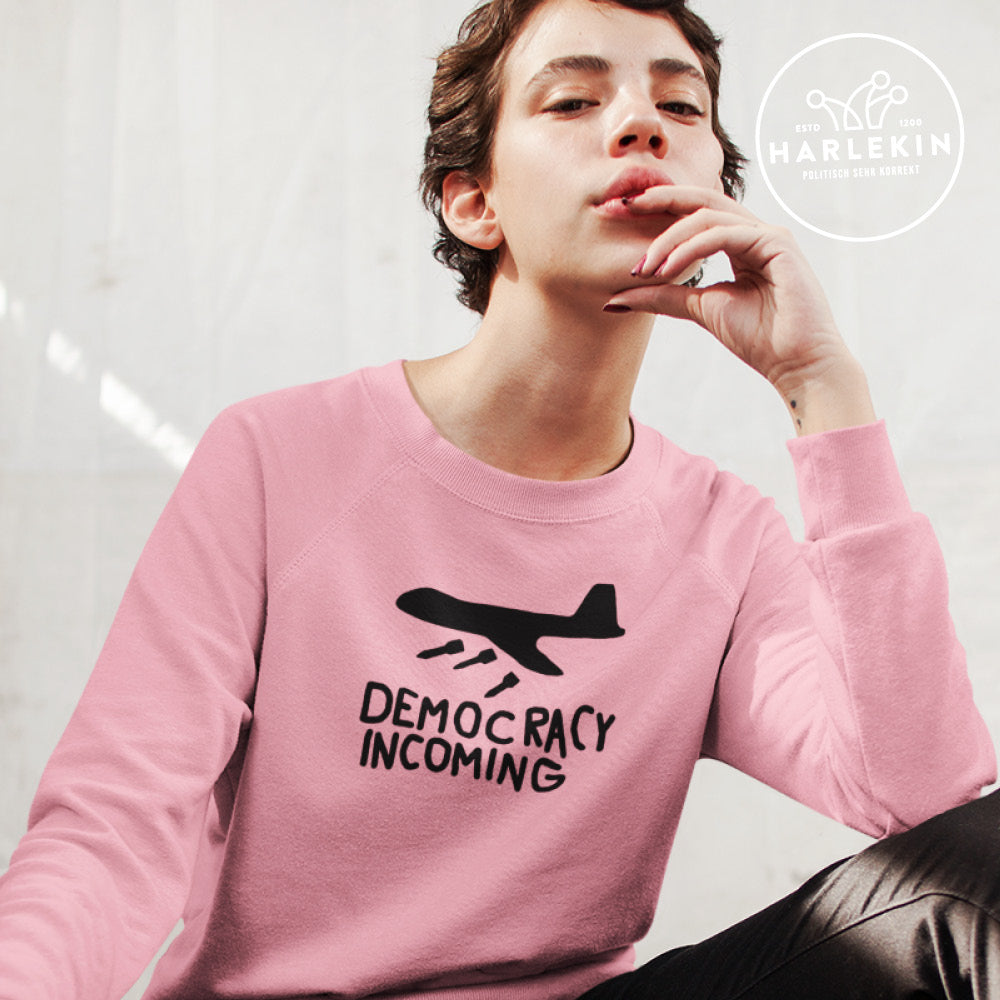 SWEATER MÄDELS • DEMOCRACY INCOMING - HELL-HARLEKINSHOP