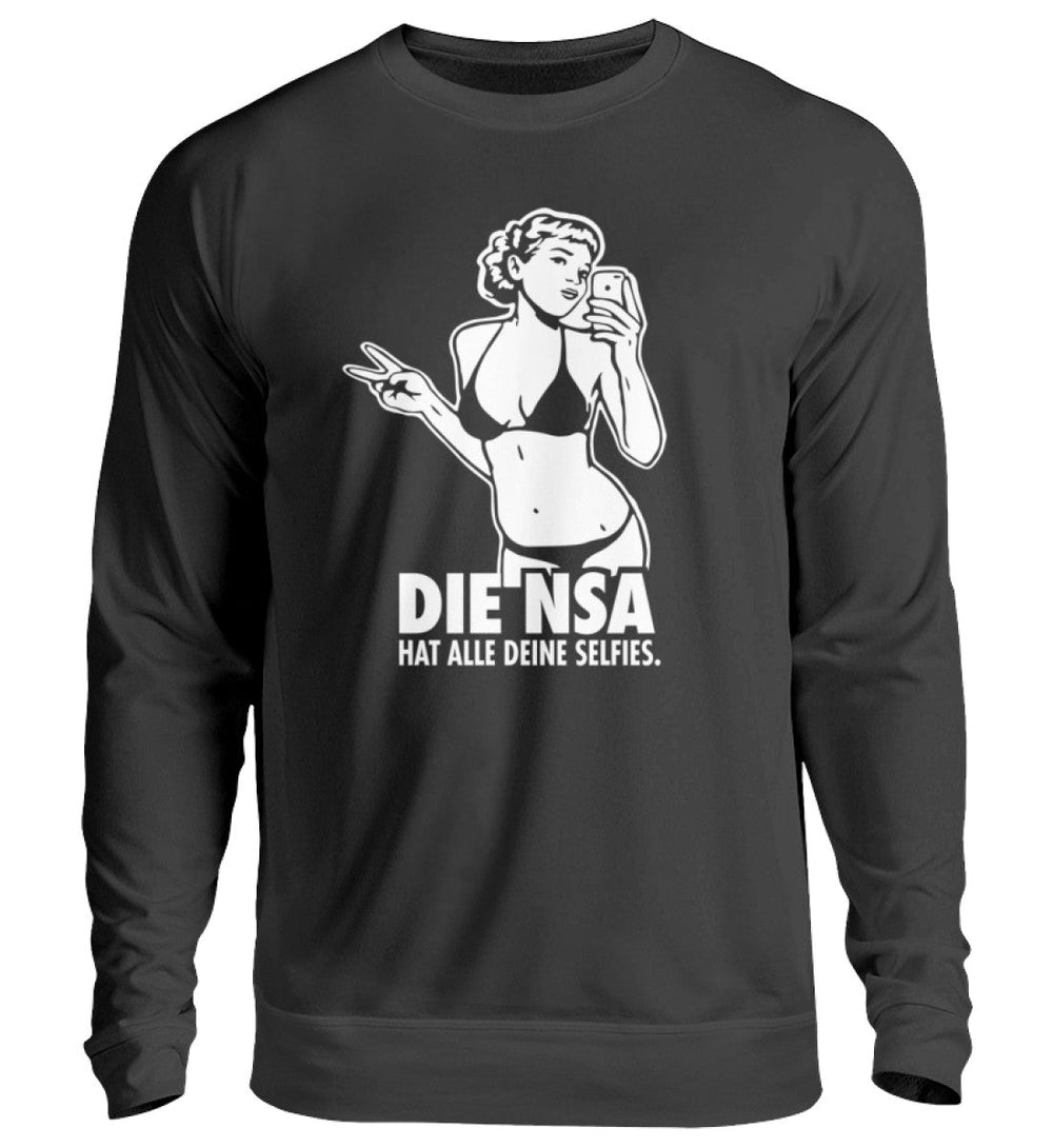 SWEATER MÄDELS • DIE NSA HAT ALLE DEINE SELFIES-HARLEKINSHOP