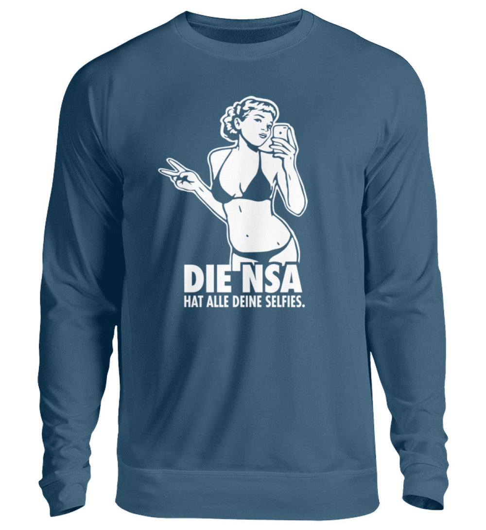 SWEATER MÄDELS • DIE NSA HAT ALLE DEINE SELFIES-HARLEKINSHOP