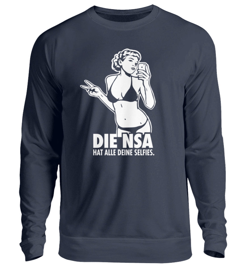 SWEATER MÄDELS • DIE NSA HAT ALLE DEINE SELFIES-HARLEKINSHOP