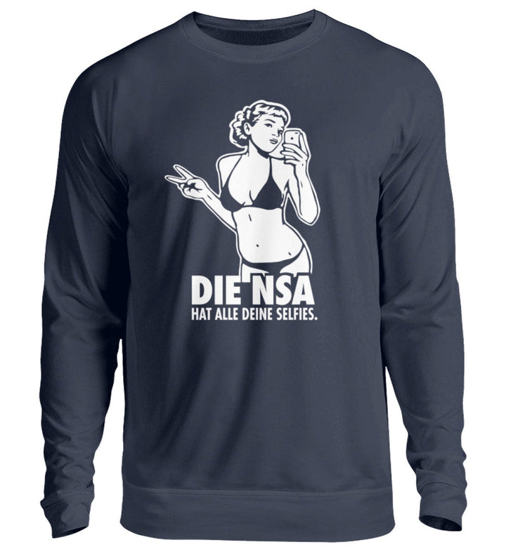 SWEATER MÄDELS • DIE NSA HAT ALLE DEINE SELFIES-HARLEKINSHOP