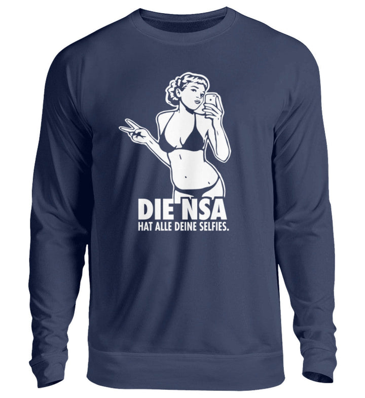 SWEATER MÄDELS • DIE NSA HAT ALLE DEINE SELFIES-HARLEKINSHOP