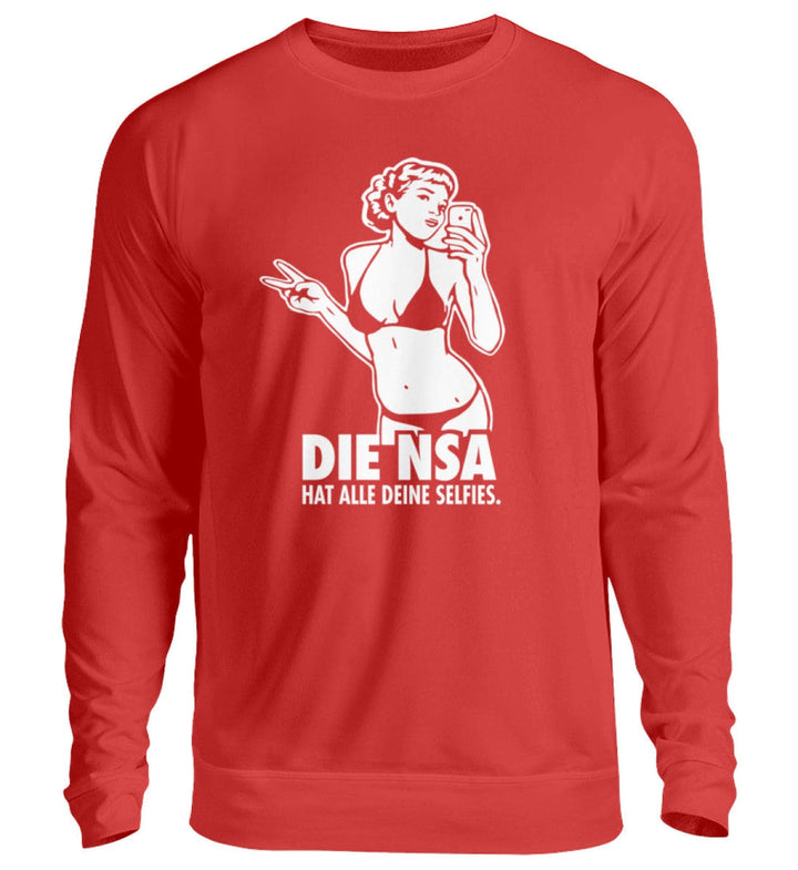 SWEATER MÄDELS • DIE NSA HAT ALLE DEINE SELFIES-HARLEKINSHOP