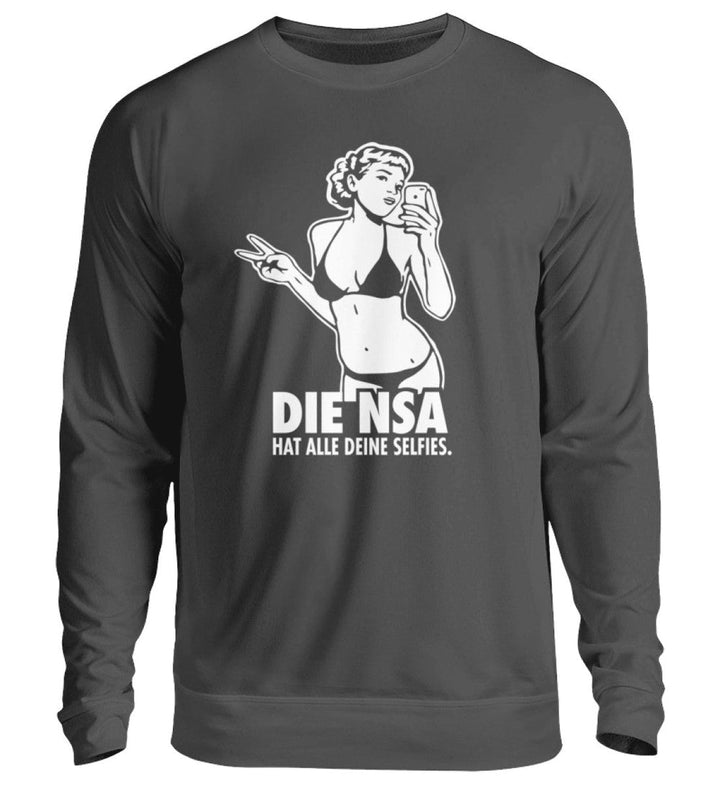 SWEATER MÄDELS • DIE NSA HAT ALLE DEINE SELFIES-HARLEKINSHOP