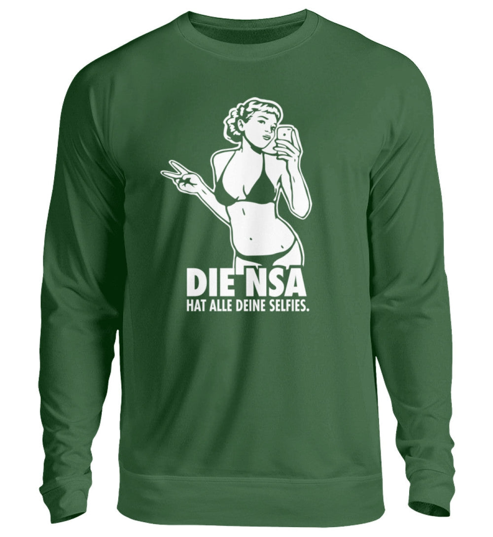 SWEATER MÄDELS • DIE NSA HAT ALLE DEINE SELFIES-HARLEKINSHOP