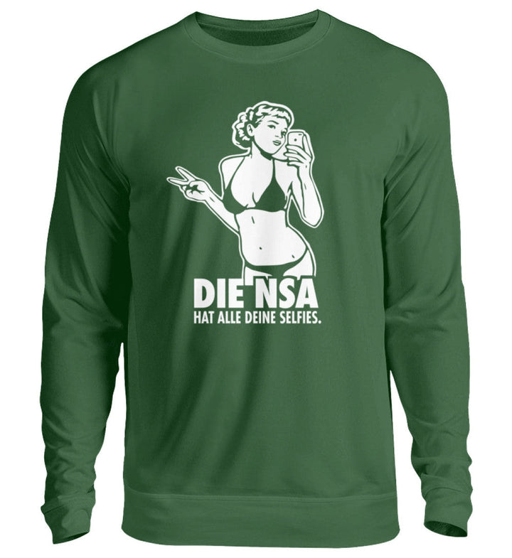 SWEATER MÄDELS • DIE NSA HAT ALLE DEINE SELFIES-HARLEKINSHOP