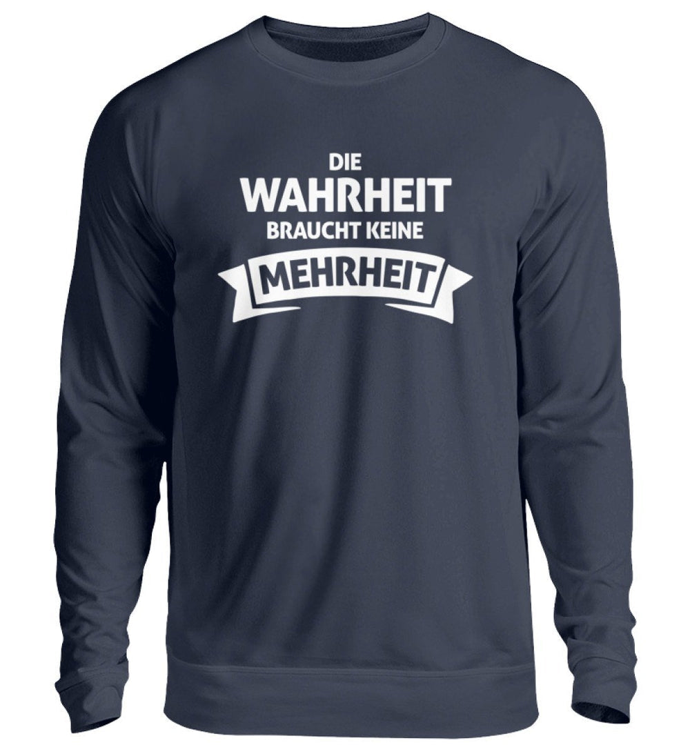 SWEATER MÄDELS • DIE WAHRHEIT BRAUCHT KEINE MEHRHEIT-HARLEKINSHOP