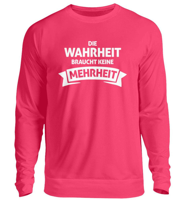 SWEATER MÄDELS • DIE WAHRHEIT BRAUCHT KEINE MEHRHEIT-HARLEKINSHOP