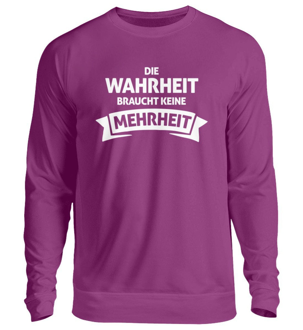 SWEATER MÄDELS • DIE WAHRHEIT BRAUCHT KEINE MEHRHEIT-HARLEKINSHOP