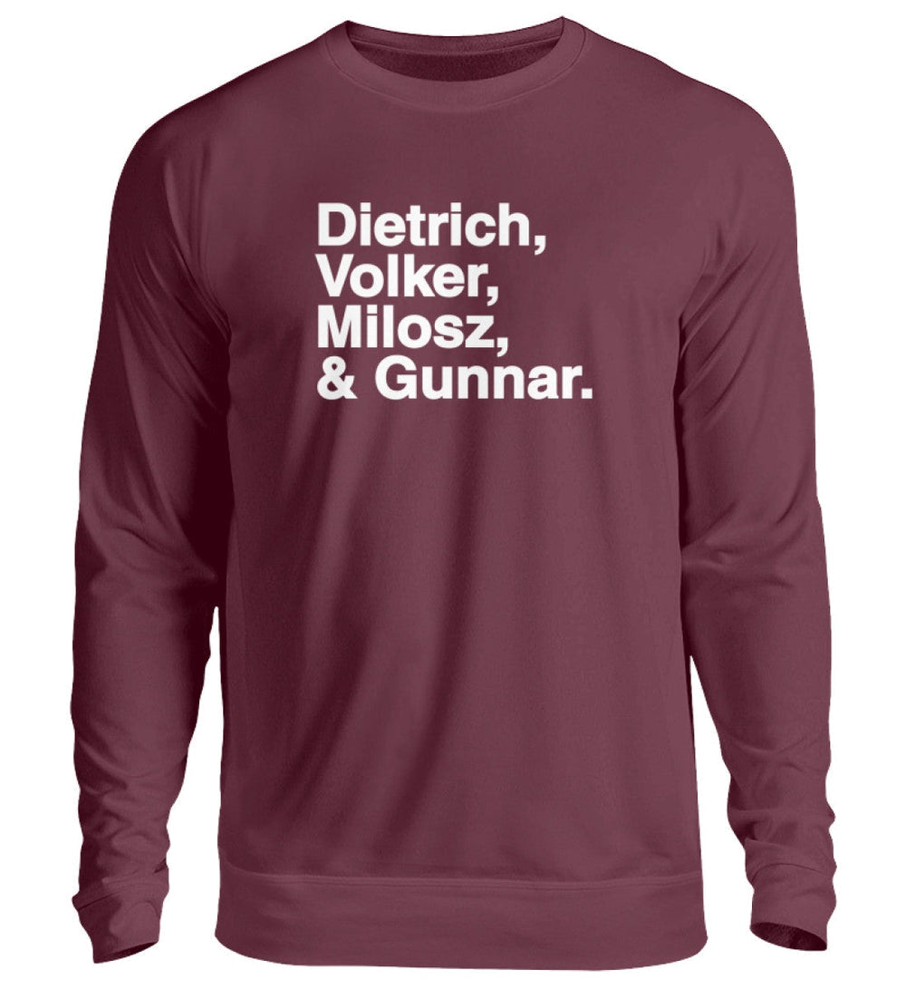 SWEATER MÄDELS • DIETRICH, VOLKER, MILOSZ & GUNNAR.-HARLEKINSHOP