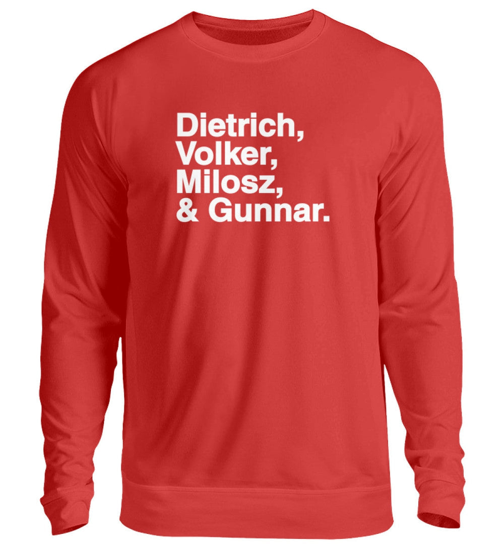 SWEATER MÄDELS • DIETRICH, VOLKER, MILOSZ & GUNNAR.-HARLEKINSHOP