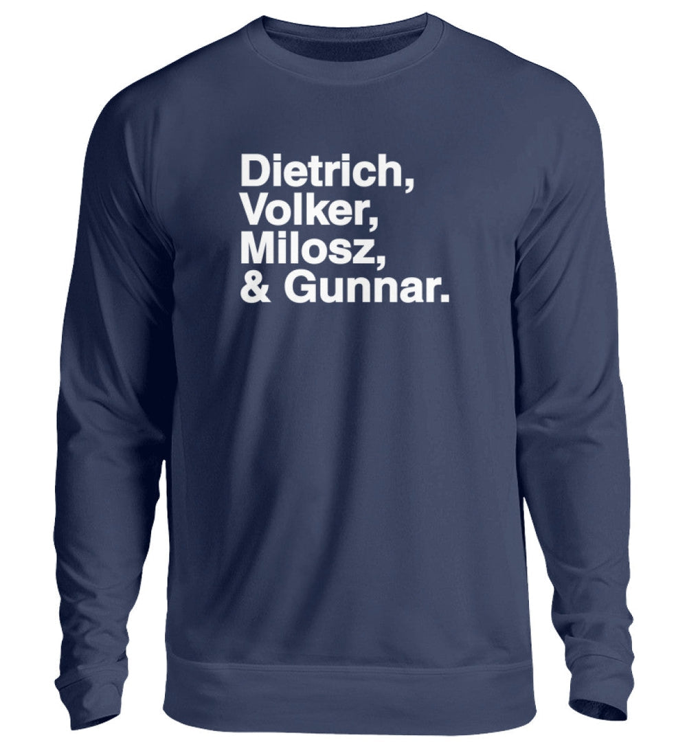 SWEATER MÄDELS • DIETRICH, VOLKER, MILOSZ & GUNNAR.-HARLEKINSHOP