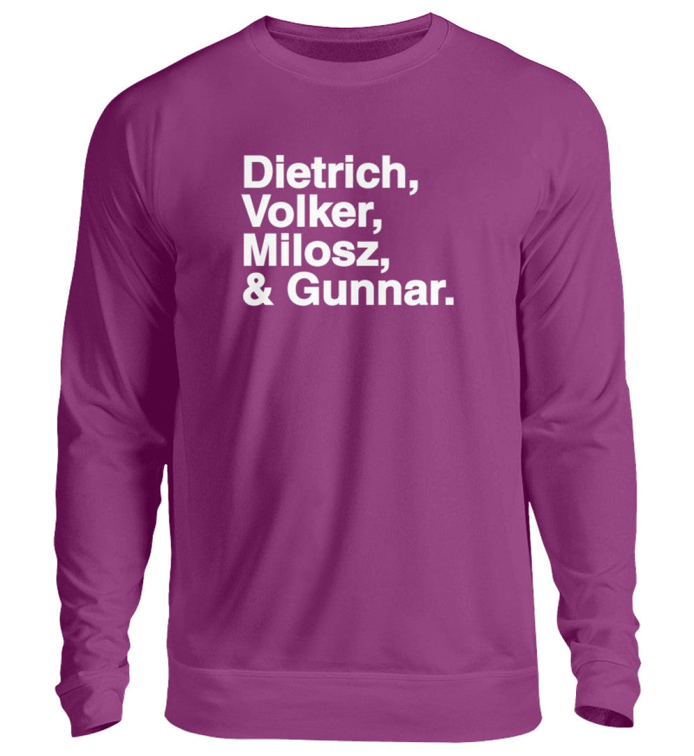 SWEATER MÄDELS • DIETRICH, VOLKER, MILOSZ & GUNNAR.-HARLEKINSHOP