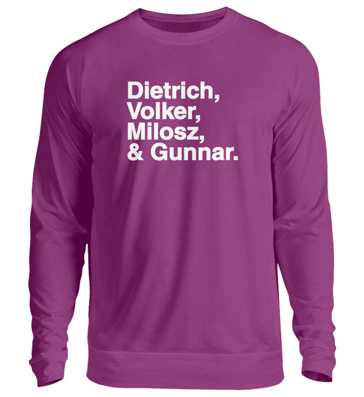 SWEATER MÄDELS • DIETRICH, VOLKER, MILOSZ & GUNNAR.-HARLEKINSHOP