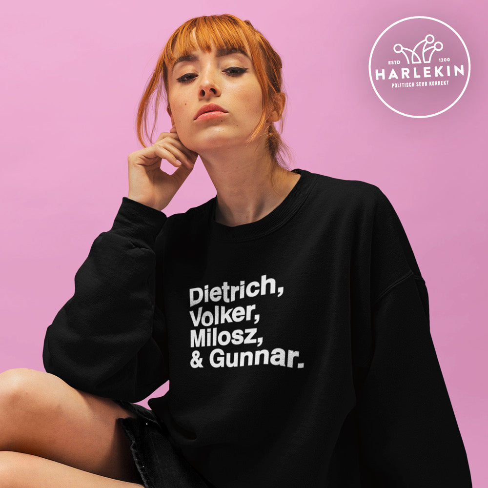 SWEATER MÄDELS • DIETRICH, VOLKER, MILOSZ & GUNNAR.-HARLEKINSHOP
