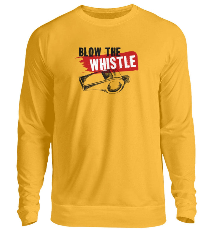 SWEATER MÄDELS • FREE ASSANGE / BLOW THE WHISTLE - HELL-HARLEKINSHOP