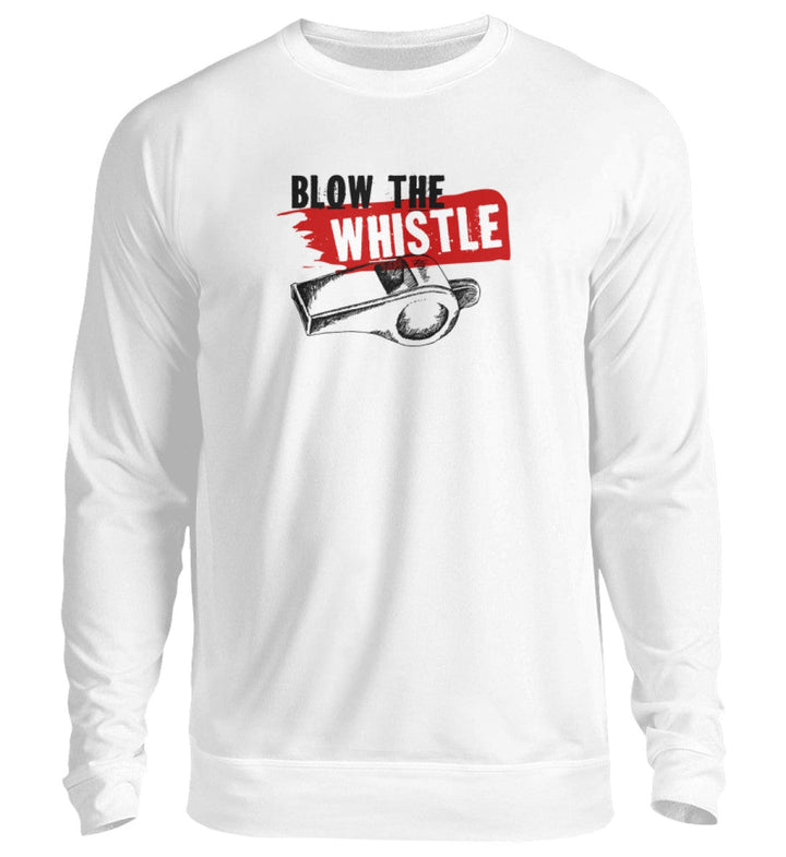 SWEATER MÄDELS • FREE ASSANGE / BLOW THE WHISTLE - HELL-HARLEKINSHOP