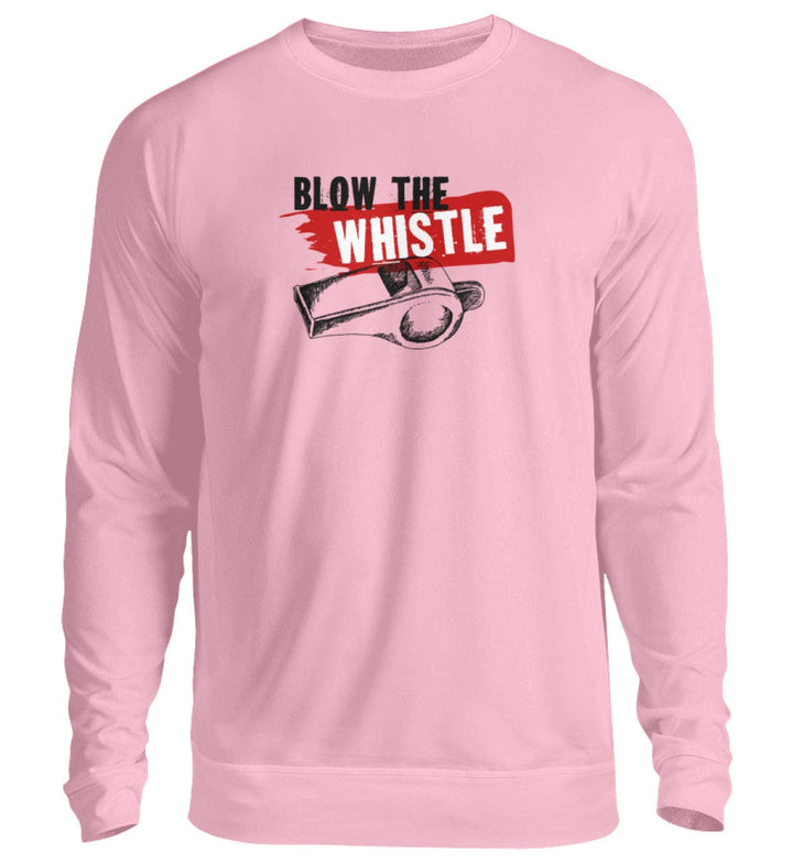 SWEATER MÄDELS • FREE ASSANGE / BLOW THE WHISTLE - HELL-HARLEKINSHOP