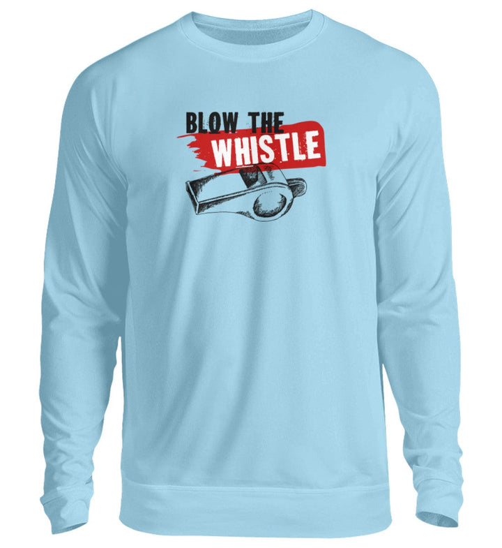 SWEATER MÄDELS • FREE ASSANGE / BLOW THE WHISTLE - HELL-HARLEKINSHOP