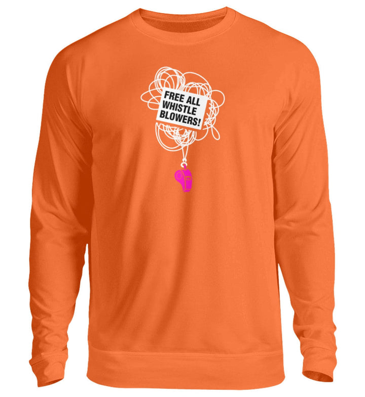 SWEATER MÄDELS • FREE ASSANGE: FREE ALL WHISTLE BLOWERS-HARLEKINSHOP