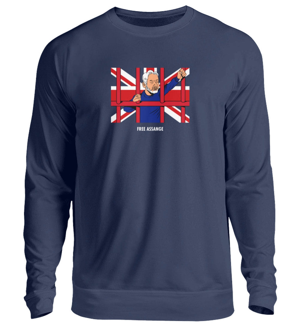 SWEATER MÄDELS • FREE ASSANGE / JAIL-HARLEKINSHOP