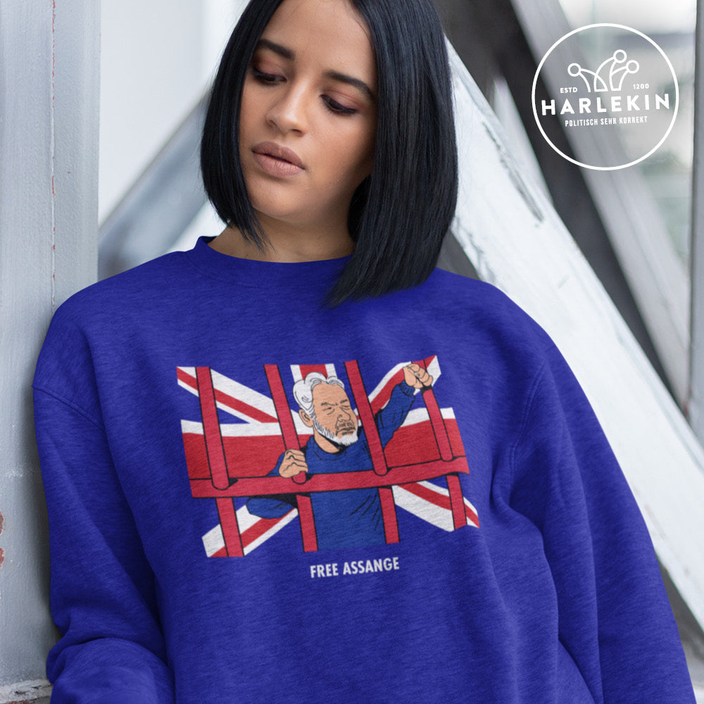 SWEATER MÄDELS • FREE ASSANGE / JAIL-HARLEKINSHOP