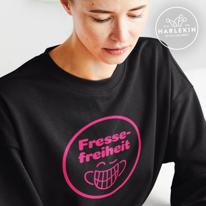 SWEATER MÄDELS • FRESSEFREIHEIT / MASKE-HARLEKINSHOP