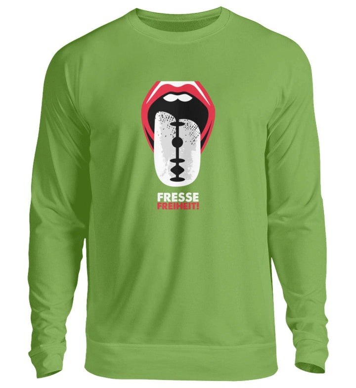 SWEATER MÄDELS • FRESSEFREIHEIT / ZUNGE-HARLEKINSHOP