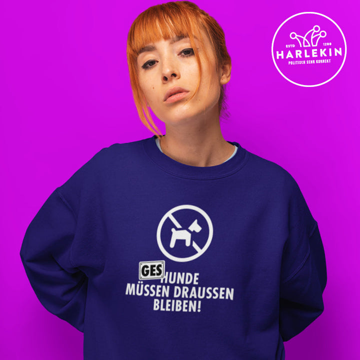 SWEATER MÄDELS • GESUNDE MÜSSEN DRAUSSEN BLEIBEN-HARLEKINSHOP