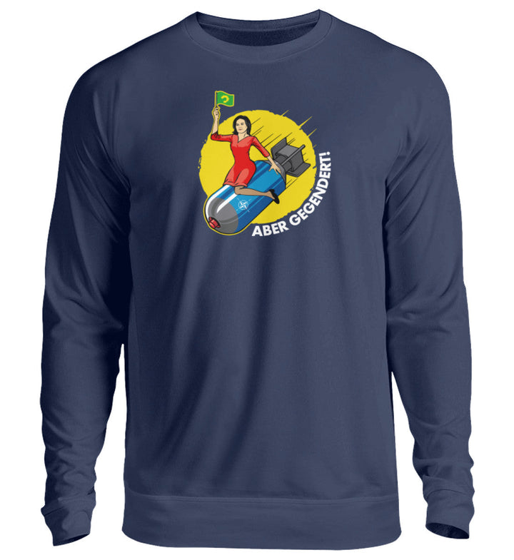 SWEATER MÄDELS • GRÜNE ATOMWAFFEN: ABER GEGENDERT! - Unisex Pullover-HARLEKINSHOP