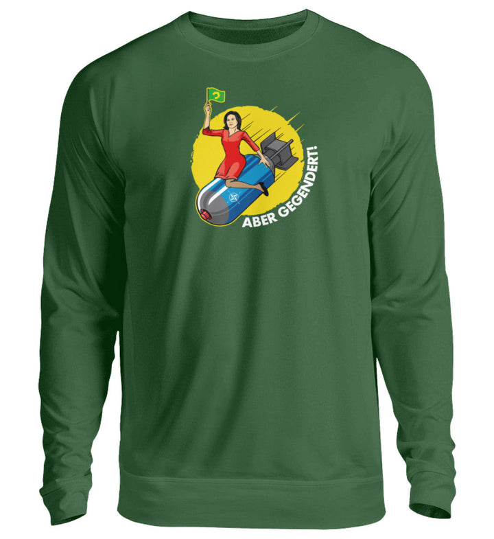 SWEATER MÄDELS • GRÜNE ATOMWAFFEN: ABER GEGENDERT! - Unisex Pullover-HARLEKINSHOP