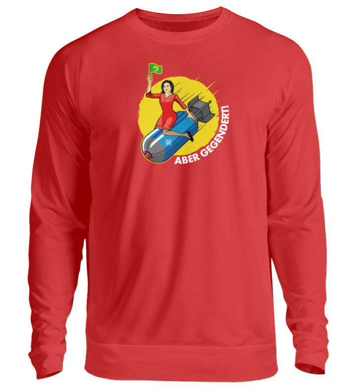 SWEATER MÄDELS • GRÜNE ATOMWAFFEN: ABER GEGENDERT! - Unisex Pullover-HARLEKINSHOP
