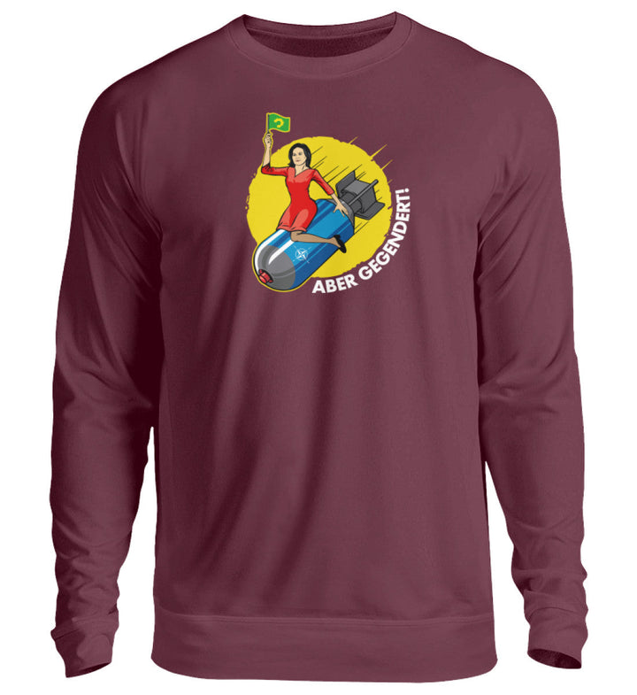 SWEATER MÄDELS • GRÜNE ATOMWAFFEN: ABER GEGENDERT! - Unisex Pullover-HARLEKINSHOP