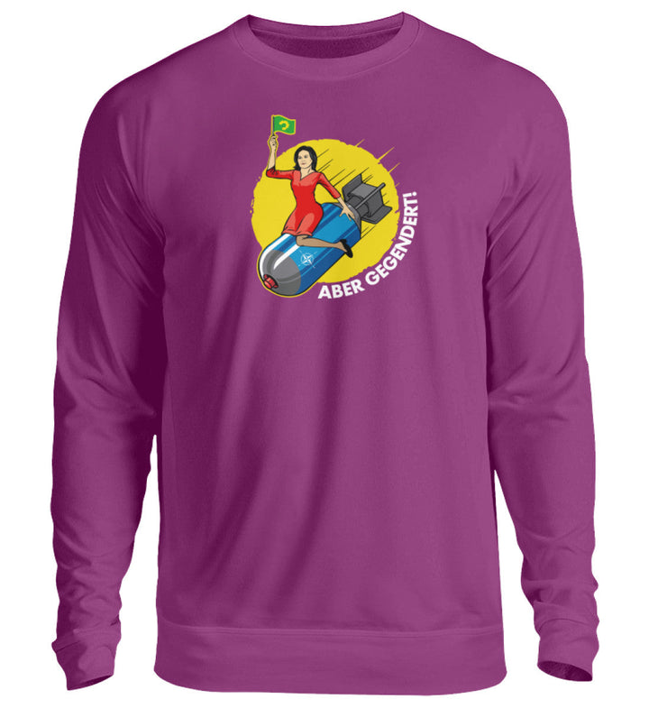 SWEATER MÄDELS • GRÜNE ATOMWAFFEN: ABER GEGENDERT! - Unisex Pullover-HARLEKINSHOP