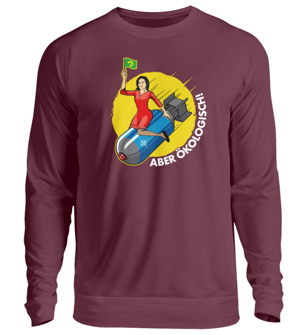SWEATER MÄDELS • GUTE BOMBEN SIND ÖKOLOGISCH-HARLEKINSHOP