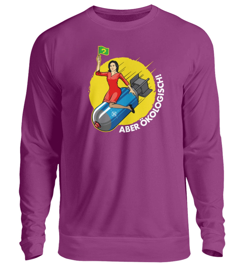 SWEATER MÄDELS • GUTE BOMBEN SIND ÖKOLOGISCH-HARLEKINSHOP