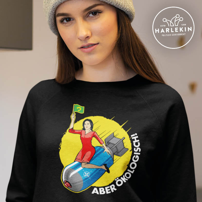 SWEATER MÄDELS • GUTE BOMBEN SIND ÖKOLOGISCH-HARLEKINSHOP