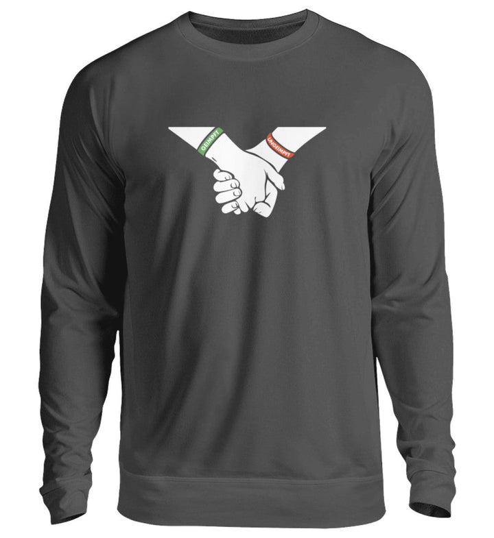 SWEATER MÄDELS • LASST EUCH NICHT SPALTEN / GEIMPFT UNGEIMPFT-HARLEKINSHOP