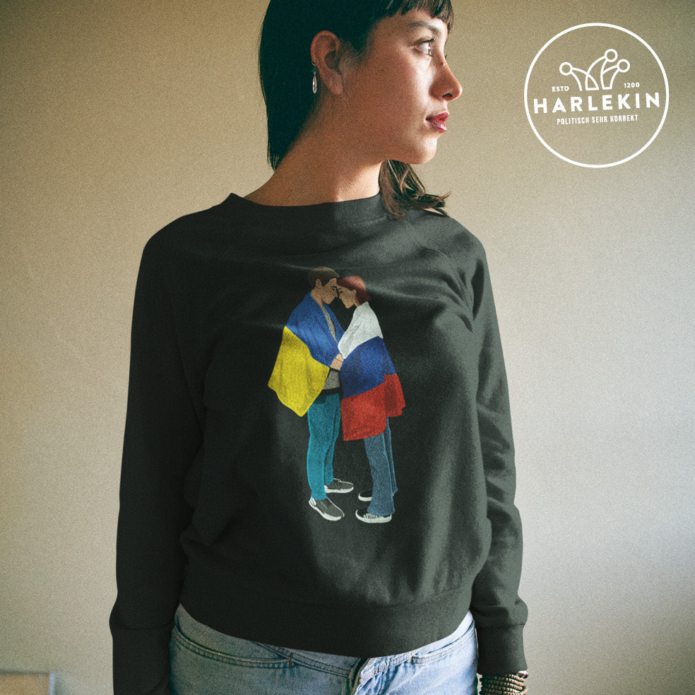 SWEATER MÄDELS • LOVE IS LOVE (Peace - Frieden - Ukraine - Russia - Russland)