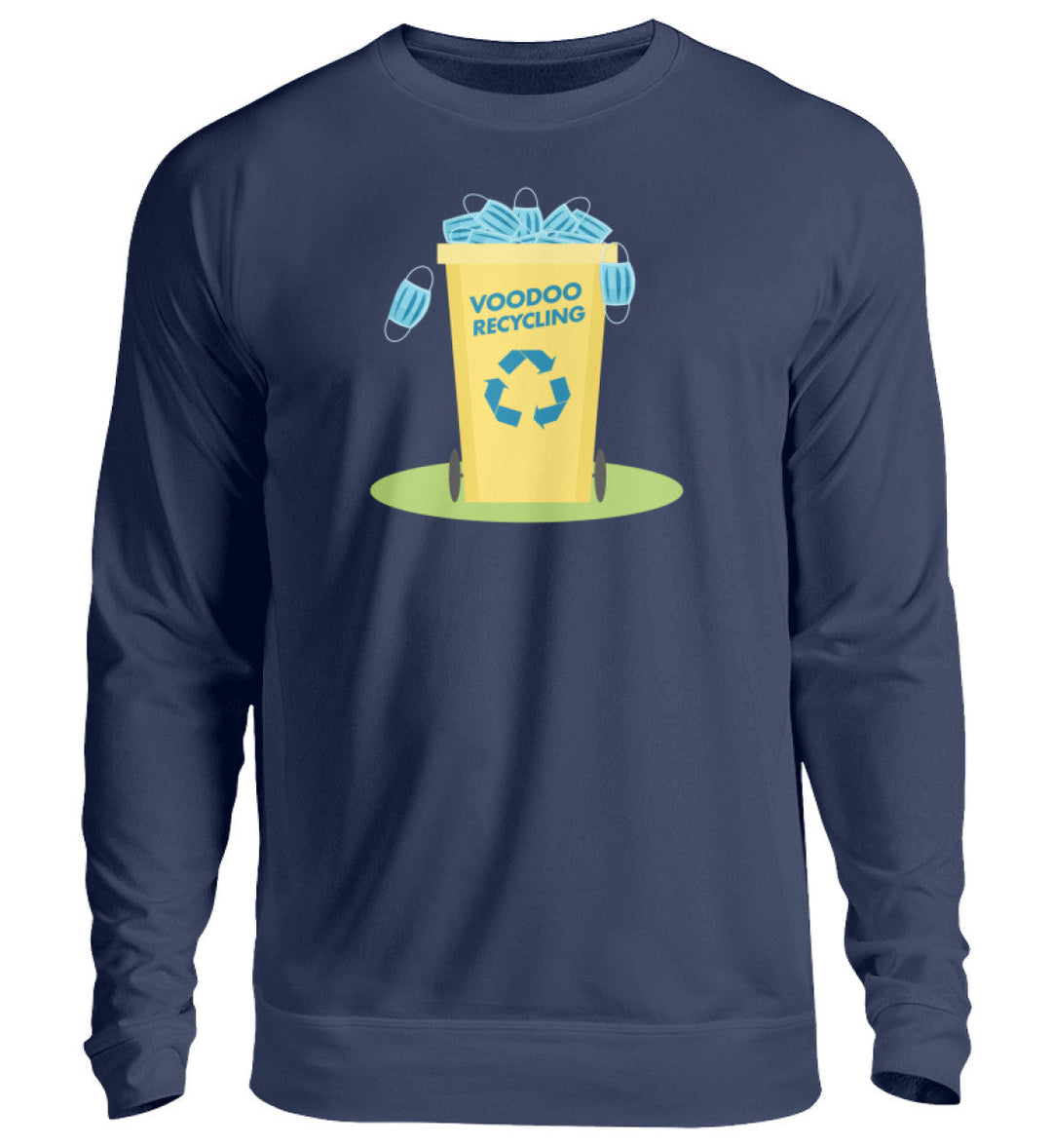 SWEATER MÄDELS • MASKEN VOODOO RECYCLING - Unisex Pullover-HARLEKINSHOP