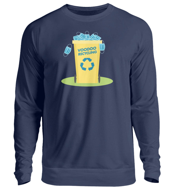 SWEATER MÄDELS • MASKEN VOODOO RECYCLING - Unisex Pullover-HARLEKINSHOP