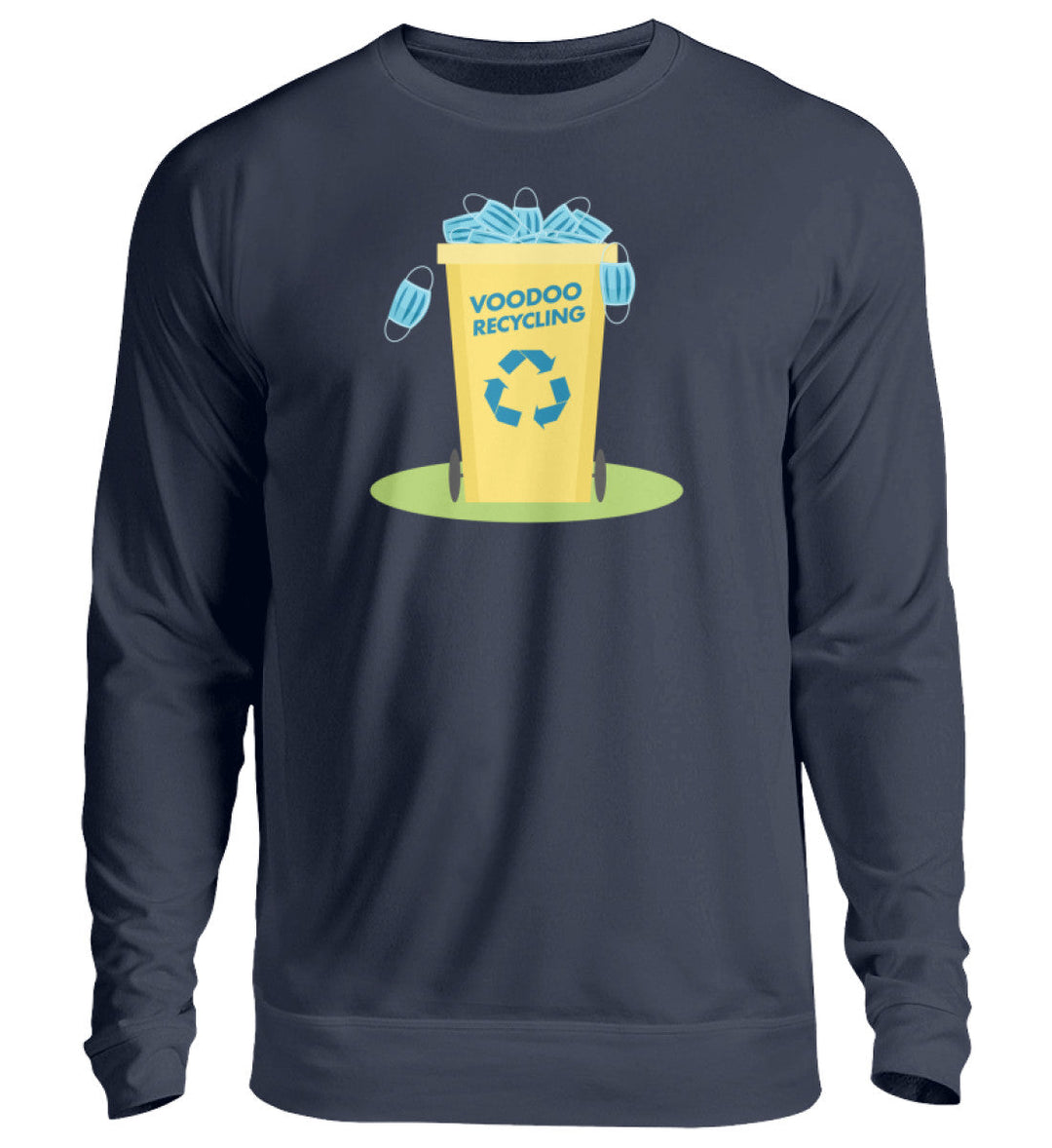 SWEATER MÄDELS • MASKEN VOODOO RECYCLING - Unisex Pullover-HARLEKINSHOP