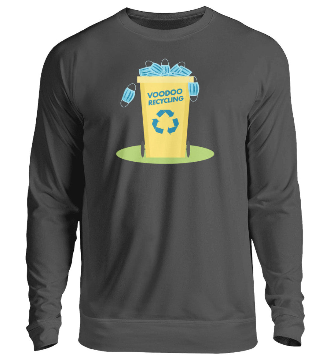 SWEATER MÄDELS • MASKEN VOODOO RECYCLING - Unisex Pullover-HARLEKINSHOP