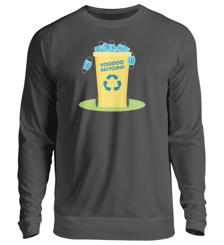 SWEATER MÄDELS • MASKEN VOODOO RECYCLING - Unisex Pullover-HARLEKINSHOP