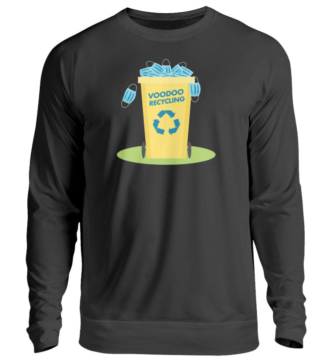 SWEATER MÄDELS • MASKEN VOODOO RECYCLING - Unisex Pullover-HARLEKINSHOP