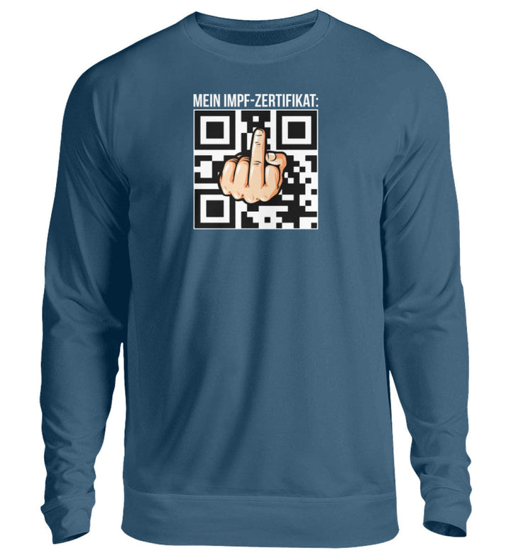 SWEATER MÄDELS • MEIN IMPF-ZERTIFIKAT / IMPFPASS-HARLEKINSHOP