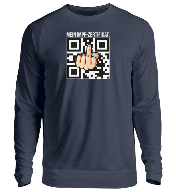 SWEATER MÄDELS • MEIN IMPF-ZERTIFIKAT / IMPFPASS-HARLEKINSHOP