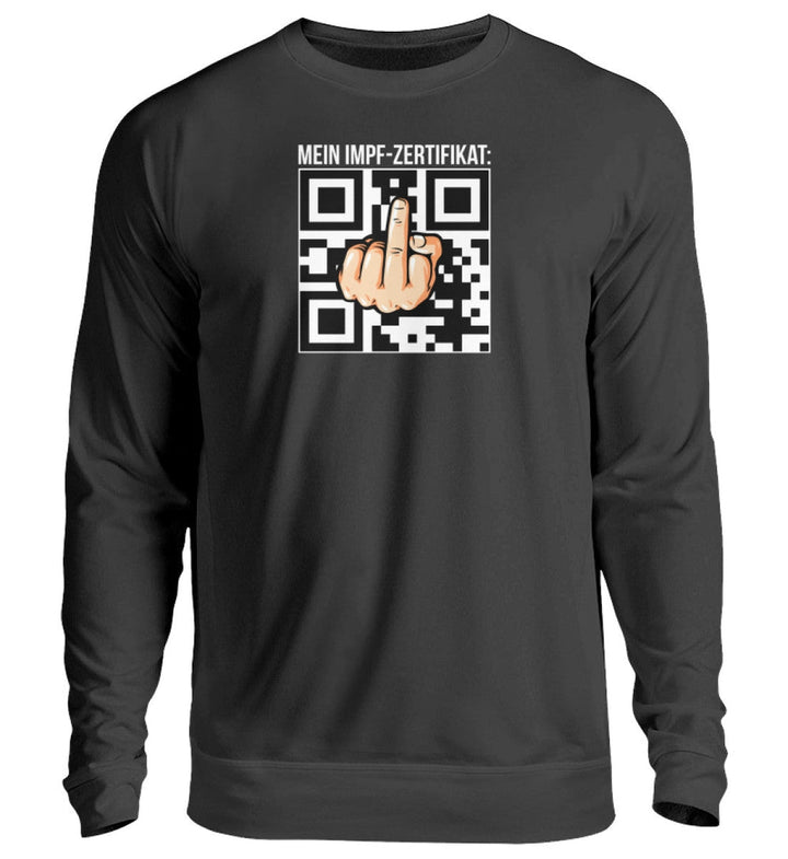 SWEATER MÄDELS • MEIN IMPF-ZERTIFIKAT / IMPFPASS-HARLEKINSHOP