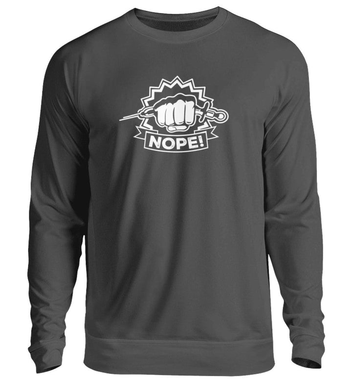 SWEATER MÄDELS • NOPE VACCINE IMPFUNG-HARLEKINSHOP